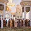 Prayer At Sheikh Zayed Grand Mosque