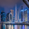 Dubai skyline from Burj Khalifa