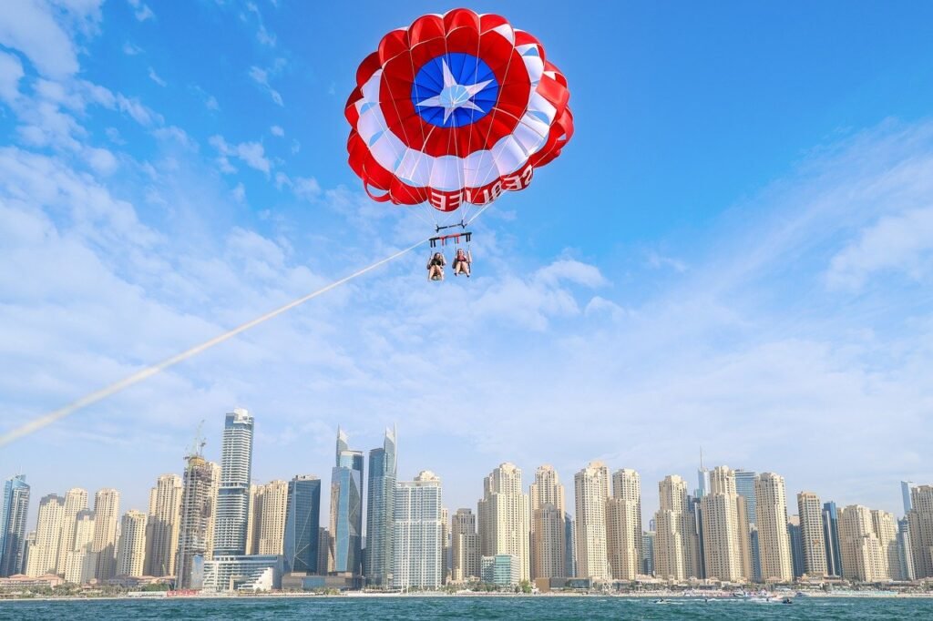 parasailing dubai